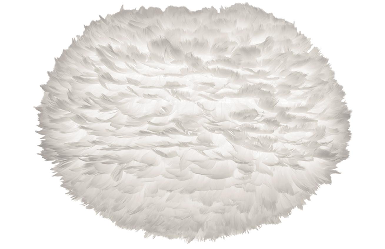 Umage Bílé závěsné stínidlo Eos z pravých husích per 60 cm