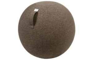 Hnědý sedací / gymnastický míč VLUV STOV Ø 65 cm