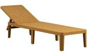 WOOOD Plastové zahradní lehátko Jimmy