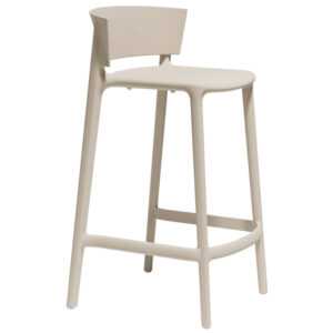 VONDOM Plastová barová židle AFRICA 66 cm