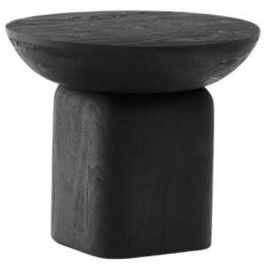 Kave Home Dřevěný odkládací stolek Ovak 50 cm