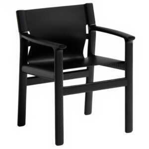 Kave Home Kožená jídelní židle Jan