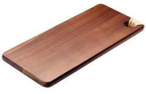 Kave Home Dřevěné servírovací prkénko Sardis 35 x 15 cm