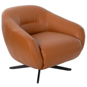 Angel Cerdá Kožené otočné křeslo No. 5183