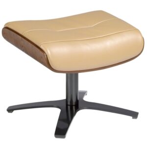 Angel Cerdá Béžová kožená podnožka No. 5088