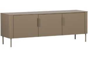 WOOOD Béžovohnědý dřevěný TV stolek Gunnar 154 x 44 cm