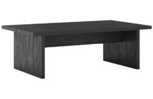 Marckeric Černý konferenční stolek Loana 120 x 70 cm