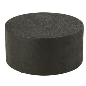 J-line Černý odkládací stolek Cylinder 60 cm