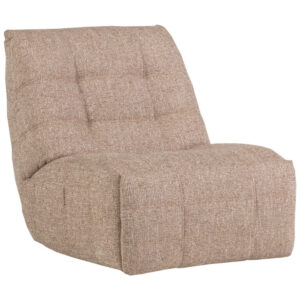 WOOOD Béžové polohovací křeslo Hein