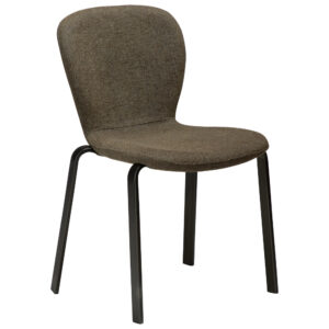 Dan-Form Zelená bouclé jídelní židle DAN-FORM Heap