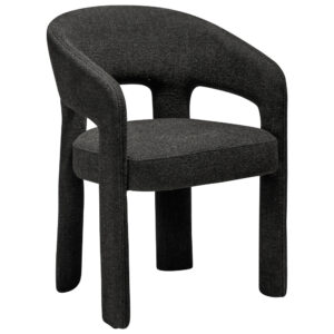 Dan-Form Černá bouclé jídelní židle DAN-FORM Splendor