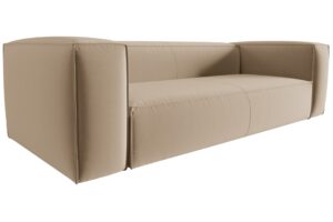 Cosmopolitan Design Pískově hnědá sametová čtyřmístná pohovka Mackay 230 cm