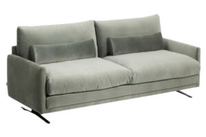 Kave Home Zelená sametová pohovka Veliro 210 cm