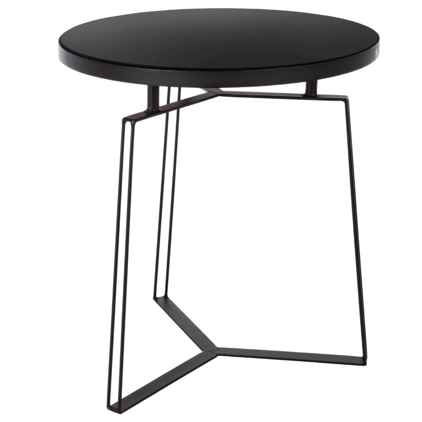 Bizzotto Kovový konferenční stolek Zahira 50 cm