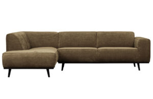 WOOOD Manšestrová rohová pohovka Twilight 274 cm