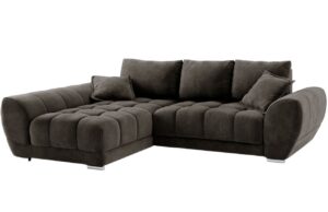 Windsor & Co Sametová rozkládací pohovka Nuage 285 cm