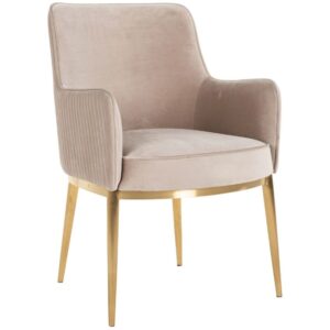 Richmond Sametová jídelní židle Breeze