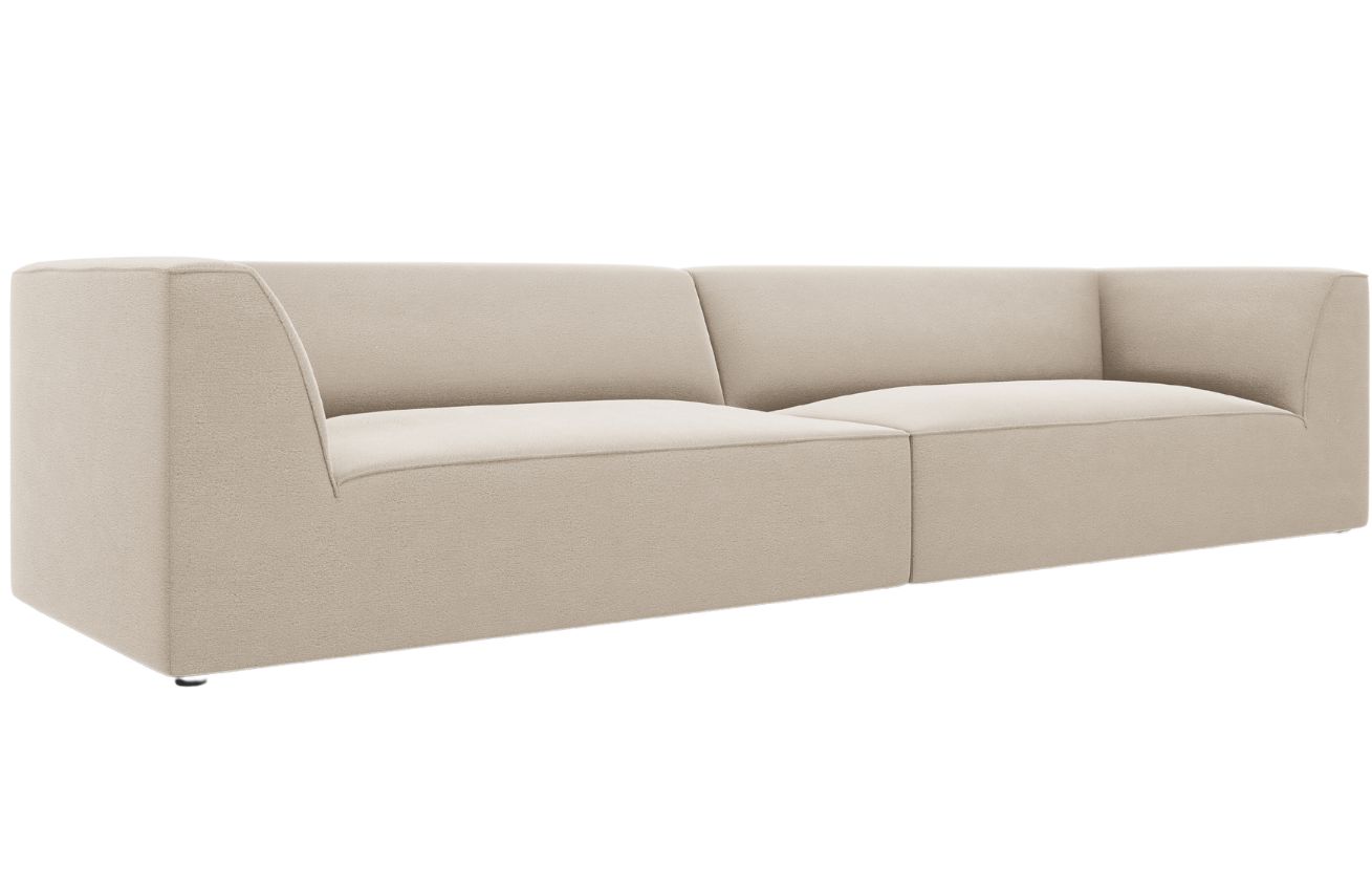 Micadoni Sametová pohovka Ruby 302 cm