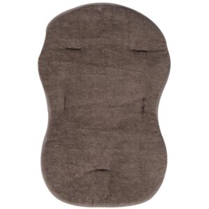 Tmavě hnědý bavlněný podsedák do židličky Quax Ultimo