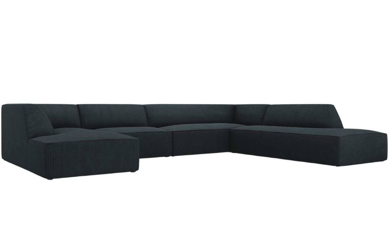 Micadoni Manšestrová rohová pohovka Ruby 366 cm