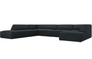 Micadoni Manšestrová rohová pohovka Ruby 366 cm