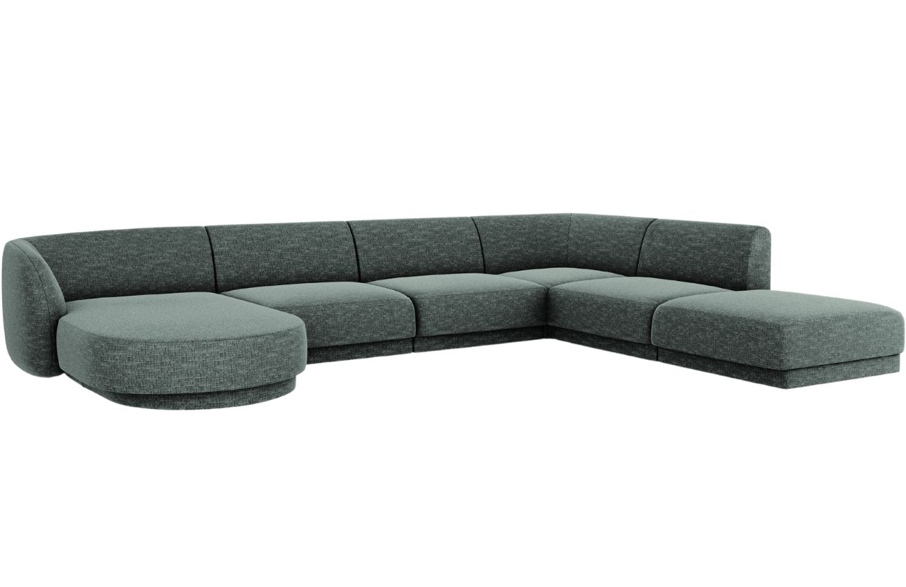 Micadoni Rohová pohovka Miley 330 cm