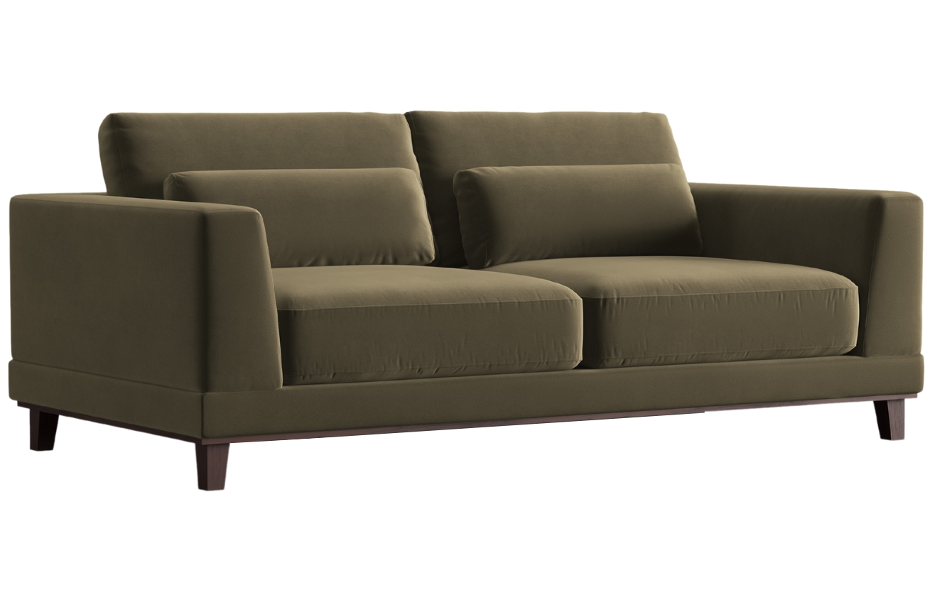 Windsor & Co Sametová pohovka Leon 185 cm