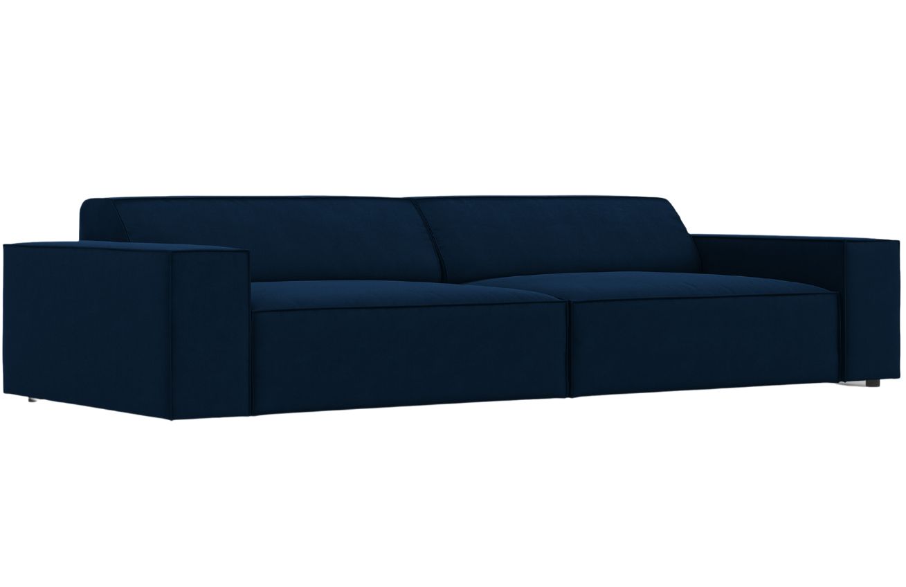 Micadoni Sametová pohovka Jodie 244 cm