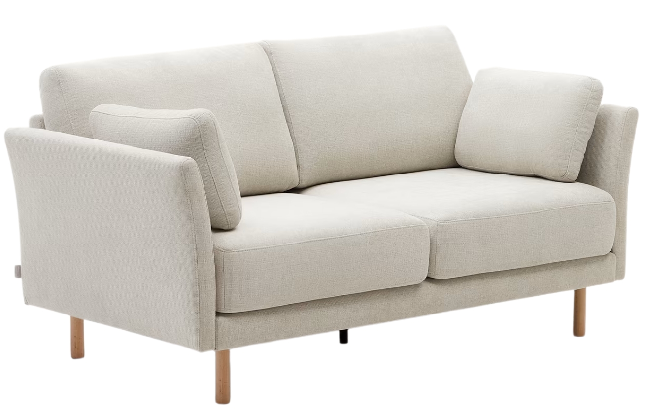 Kave Home Béžová dvoumístná pohovka Gilma 170 cm