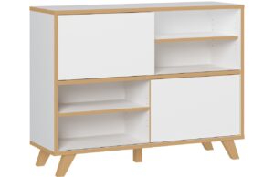 Germania Bílá lakovaná komoda Helsinki 120 x 40 cm