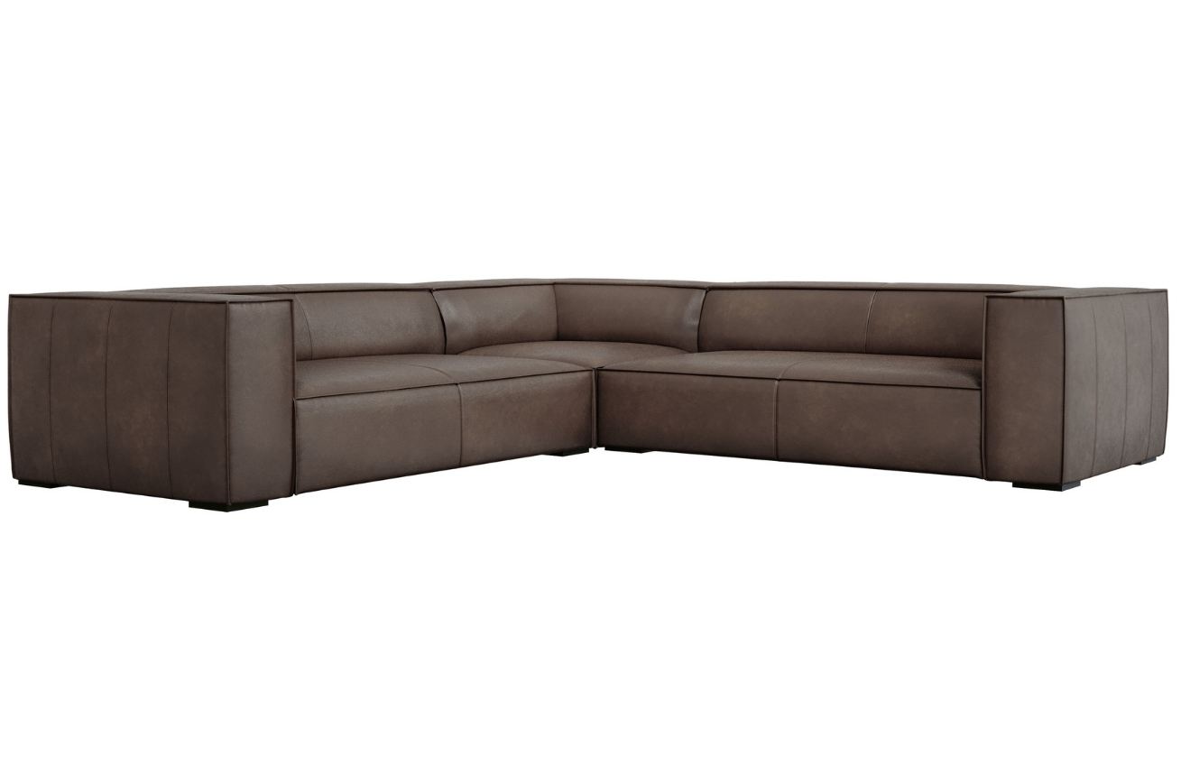 Windsor & Co Kožená rohová pohovka Madame 280 cm