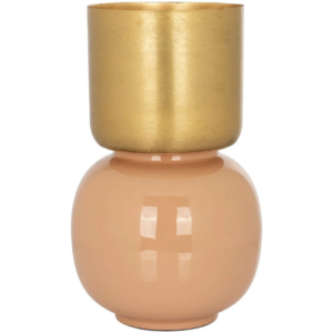 Richmond Kovová váza Calla 22 cm