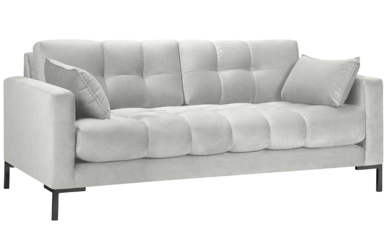 Micadoni Sametová pohovka Mamaia 152 cm