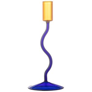 Bloomingville Skleněný svícen Ada