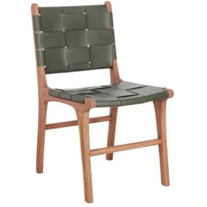 Bizzotto Kožená jídelní židle Joanna