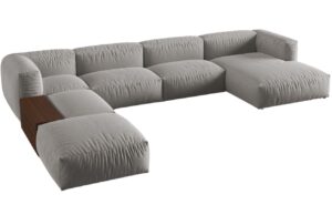 Micadoni Rohová pohovka Martina 406 cm