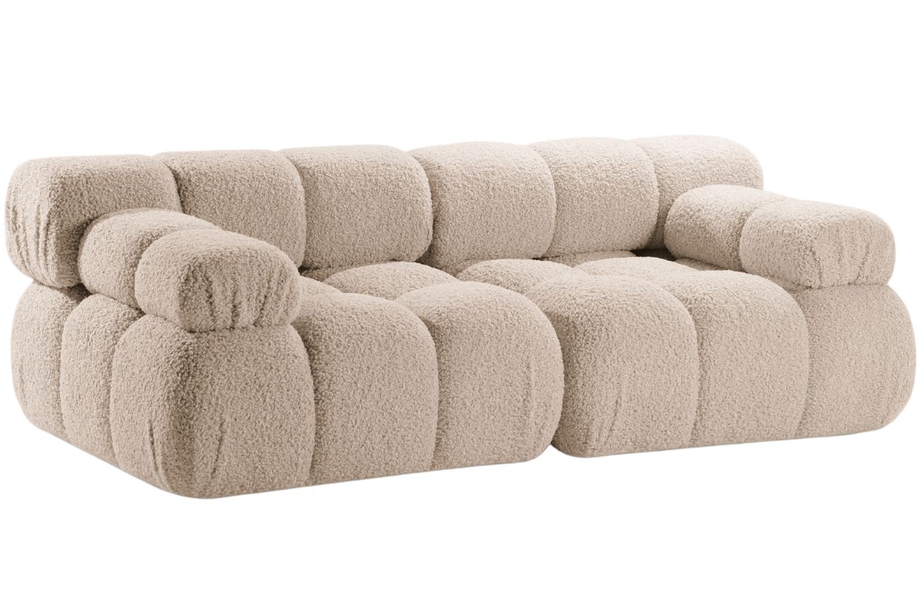 Micadoni Bouclé pohovka Bellis 188 cm