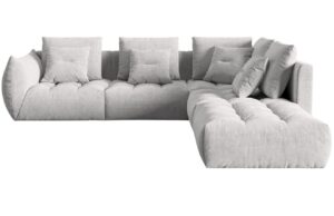 Micadoni Rohová pohovka Bloom 316 cm