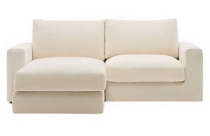 Kave Home Béžová modulární rohová pohovka Alea 220 cm