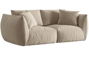 Micadoni Sametová pohovka Chris 220 cm