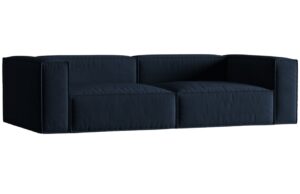 Micadoni Sametová pohovka Nuria 290 cm