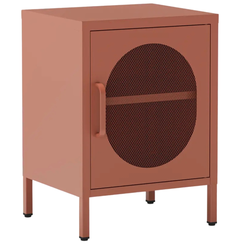 Marckeric Kovový noční stolek Diora 40 x 35 cm