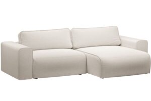 Micadoni Béžová rozkládací pohovka Victor 246 cm