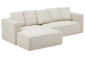 Kave Home Béžová rozkládací rohová pohovka Marela 276 cm