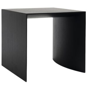 Infiniti Černá dubová stolička Museum 44 cm