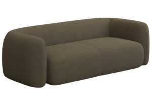 Kave Home Zelená trojmístná pohovka Martina 246 cm