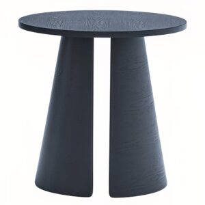 Modrý kulatý odkládací stolek Teulat Cep 50 cm