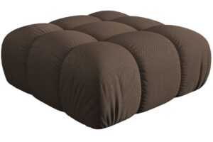 Micadoni Hnědá podnožka Bellis 94 x 94 cm