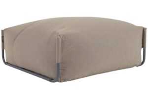 Kave Home Šedozelený zahradní modul/podnožka Square 101 x 101 cm