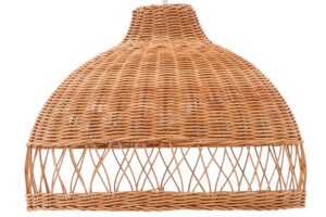 Kave Home Ratanové stínidlo Loura Ø 40 cm